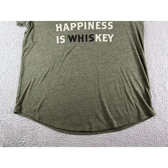 Torrid Shirt Womens Size 0 Large Green Plus Size Classic Fit Graphic Tee V Neck - Picture 4 of 10